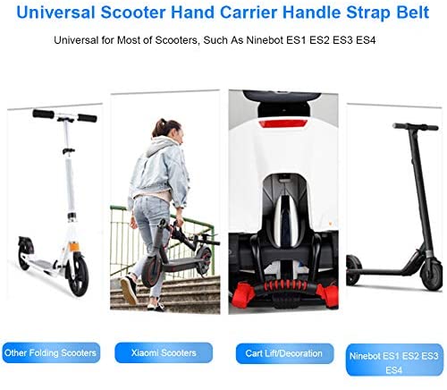 Keenso Sangle Poignée Universelle Pour Trottinette Et Vélo Pliant - Dragonne Transport Confortable