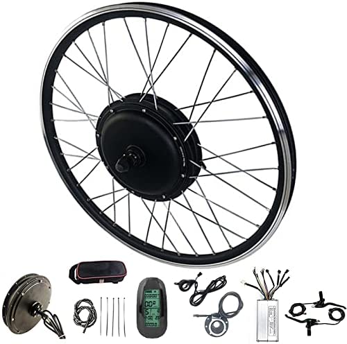 Kit Conversion Vélo Électrique 48V 1500W/1000W – Roue Arrière, Moteur Brushless, Option Batterie Et Écran – VTT/Ville